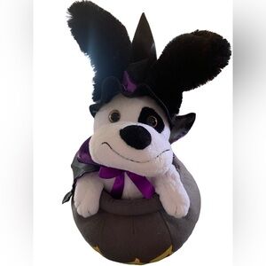 Retired Sound N Light Animated Talking Plush ADDAM’s FAMILY DOG Halloween Tested